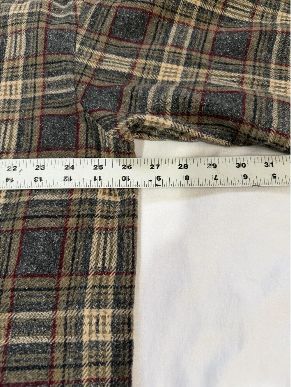 Banana Republic Cabinwear Men’s XL Plaid Flannel Shirt Heavyweight Outdoor